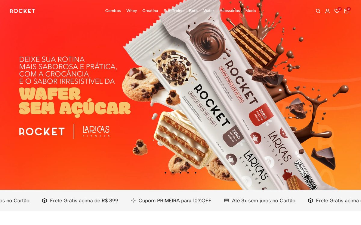 Site da Rocket Labz no ar