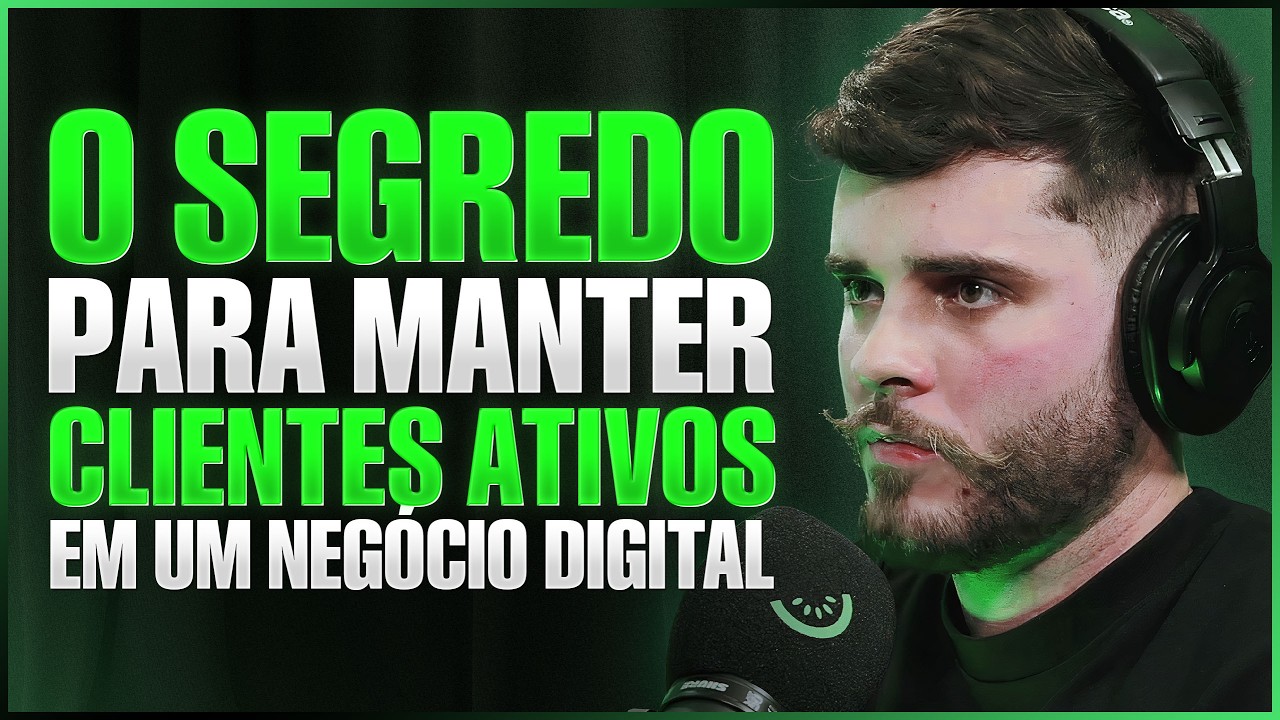 Thumbnail do episódio do Kiwicast com Thomas Macedo no YouTube
